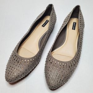 Alex Marie | Gray Wedge Rhinestone Crystals NWOB